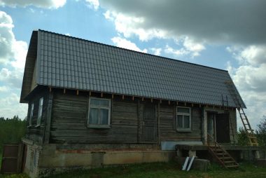 Реконструкция кровли металлочерепица в Жуковке